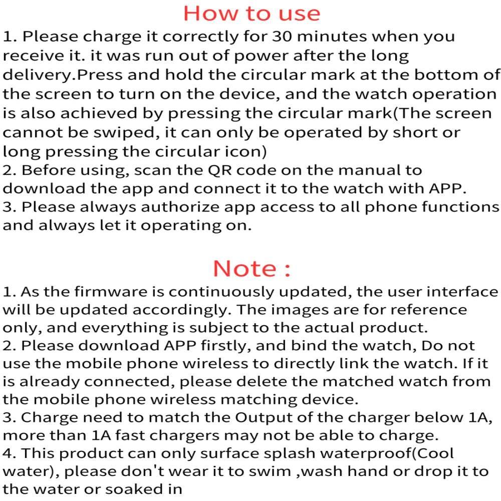 Smart Watch For Women & Men Wristwatch Bluetooth Connected - Empire P.E