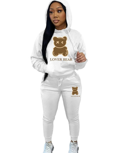 Autumn Fashion Letter Print Hoodie Sets - Empire P.E