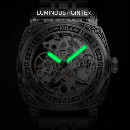 Men's Luxury Stainless Steel Waterproof Watch