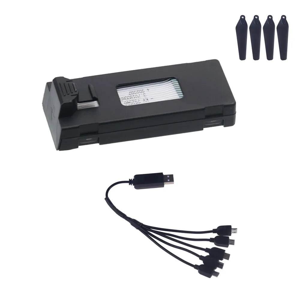 3.7V Battery For E88 E88PRO Ls-E525 E525 PRO E99 K3 Mini Drone 3.7v 1800mAh Lipo Battery For E88 E88PRO RC Quadcopter Parts - Empire P.E