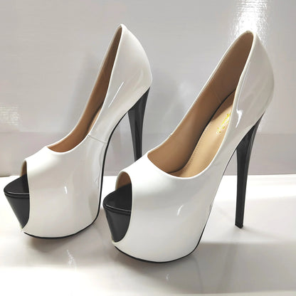 Sexy Stilettos 19cm Thin High-Heeled Patent Leather - Empire P.E
