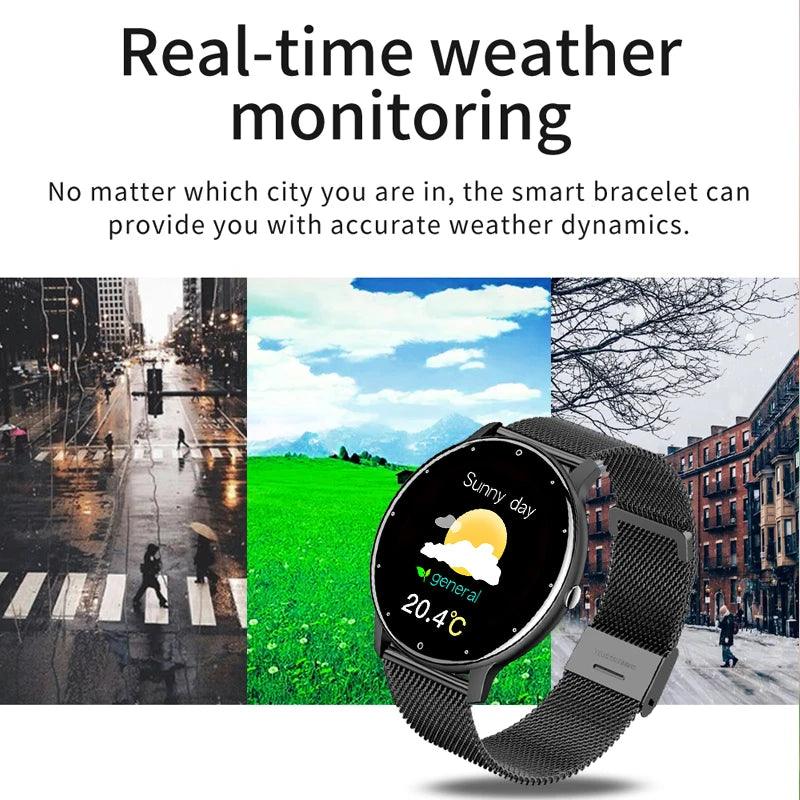 LIGE Smart Watch Men or Women Full Touch Screen Sport Fitness Watch - Empire P.E