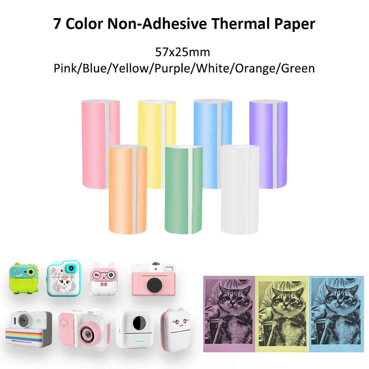 Rolls Of Self-Adhesive Paper Portable Thermal For Printer - Empire P.E