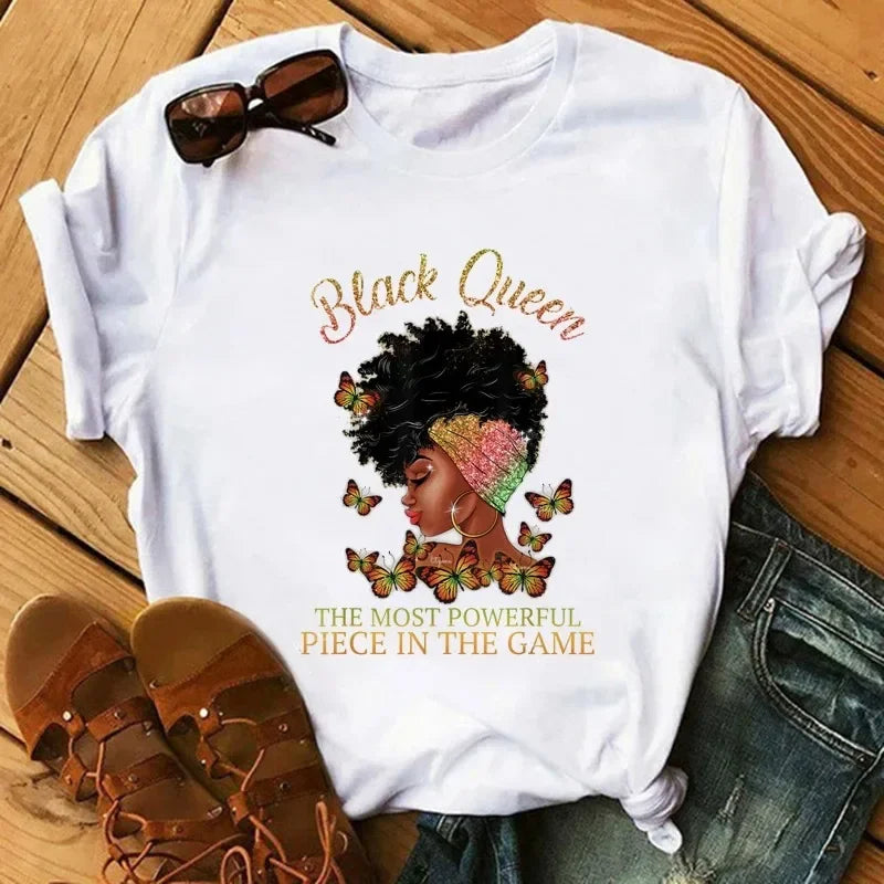 Black Girls Fashion Women T-Shirts - Empire P.E