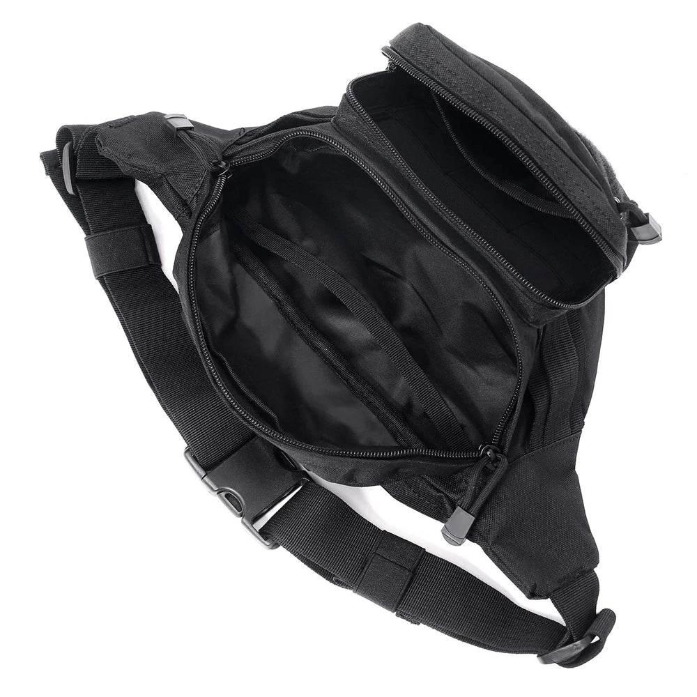 Outdoor Tactical Waist Bag 600D Nylon Oxford Outdoor EDC Fanny Pack Utility Waist Pouch Outdoor Bumbag Hunting Camping Hip Bags - Empire P.E
