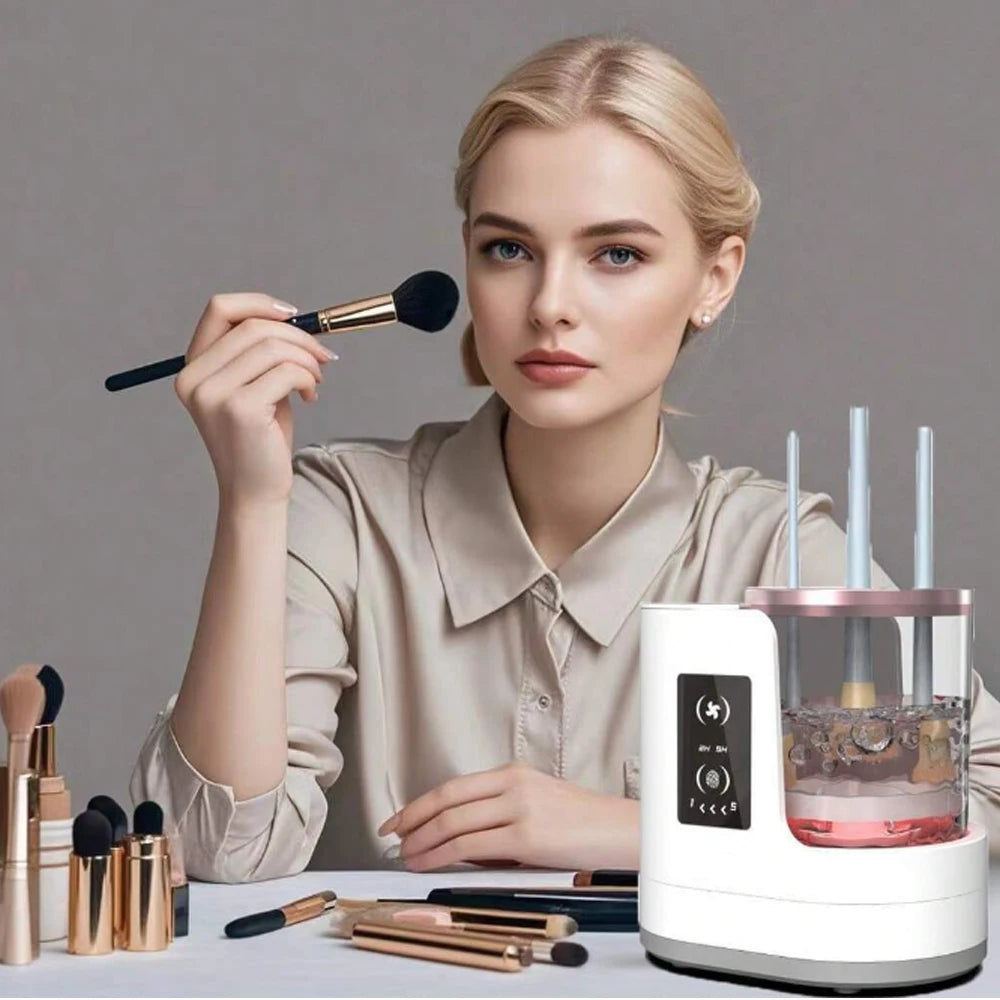 exclusive electric makeup brush cleaner