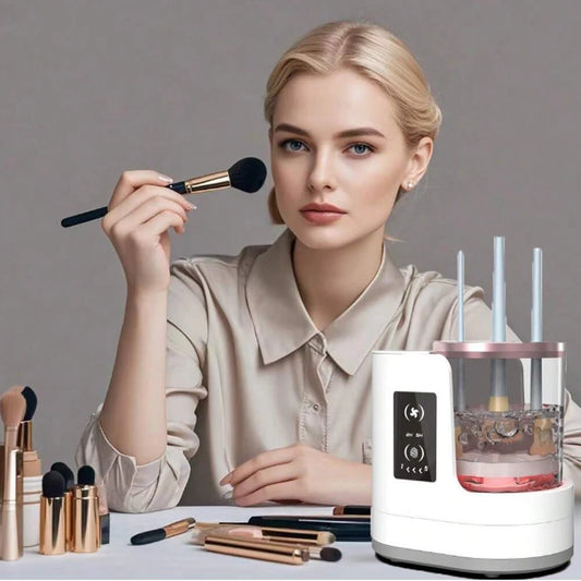 exclusive electric makeup brush cleaner