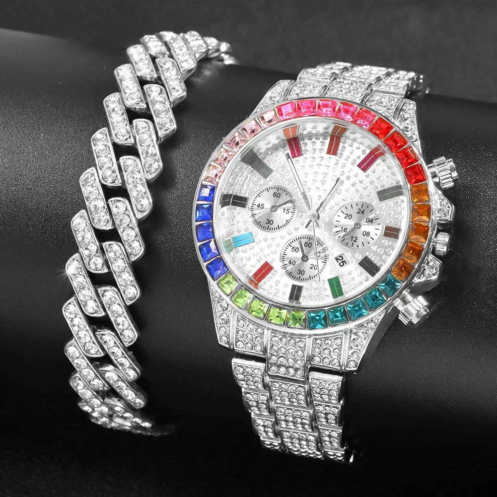 Women Quartz Watch Luxury Bracelet Chain Sets - Empire P.E