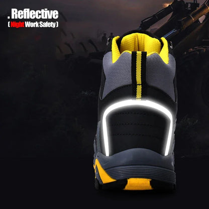 Men's Steel Toe Safety Work Boots