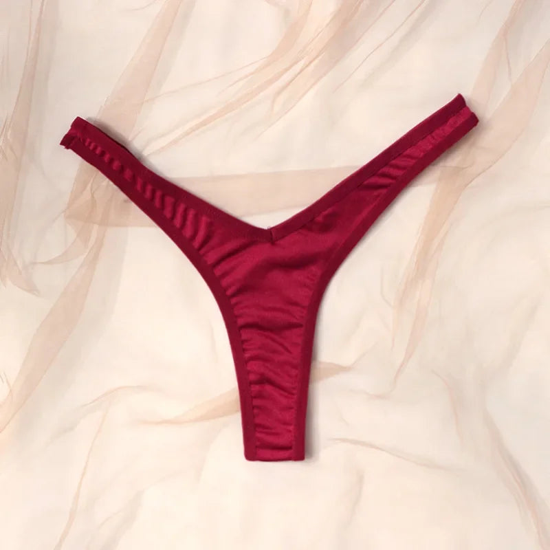 Solid Thong Panties For Women - Empire P.E