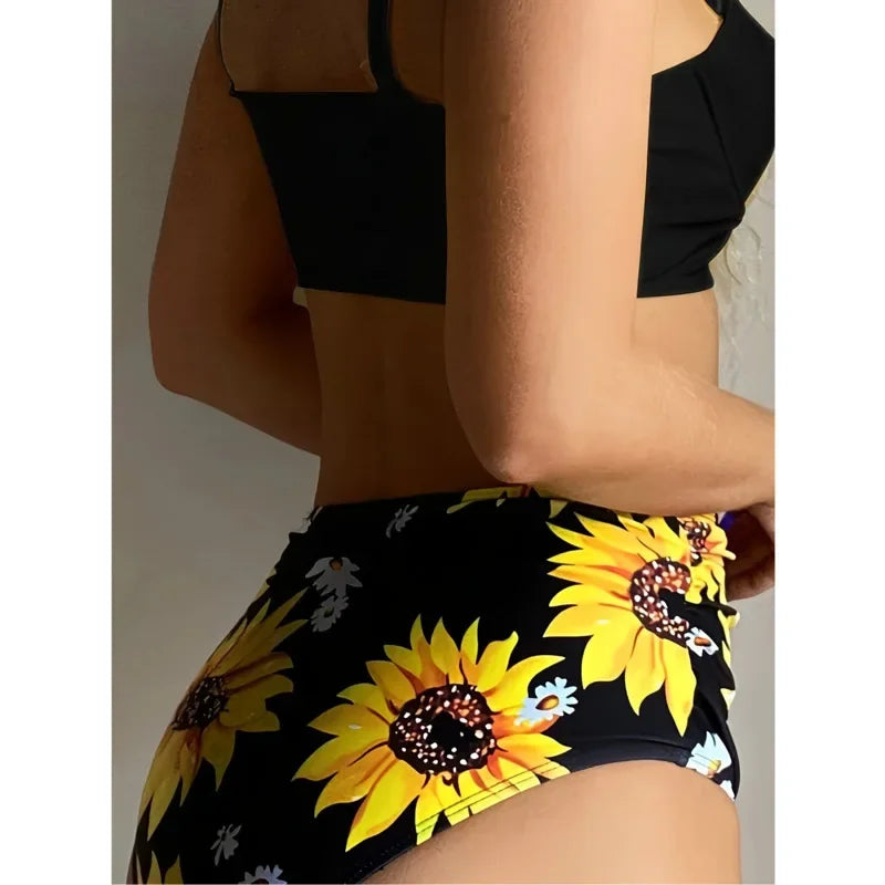 Sexy Bikinis Print Swimsuits Women Swimwear
