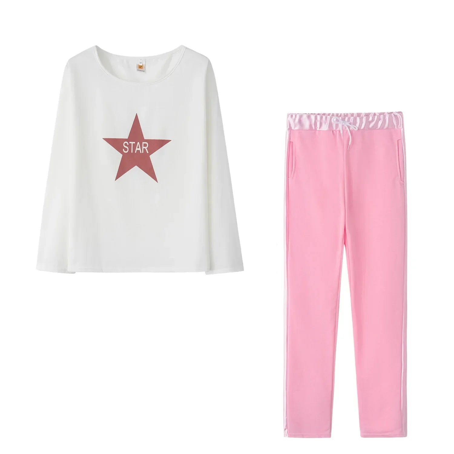 2 Pieces Set Women 2023 New Leisure Suit Sports Set - Empire P.E