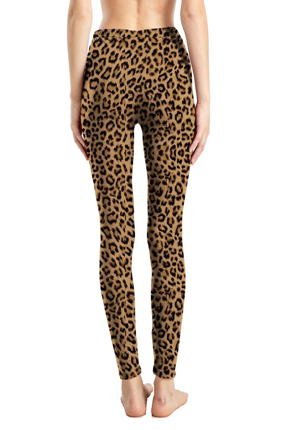 Leopard Leggings Printed High Waist - Empire P.E