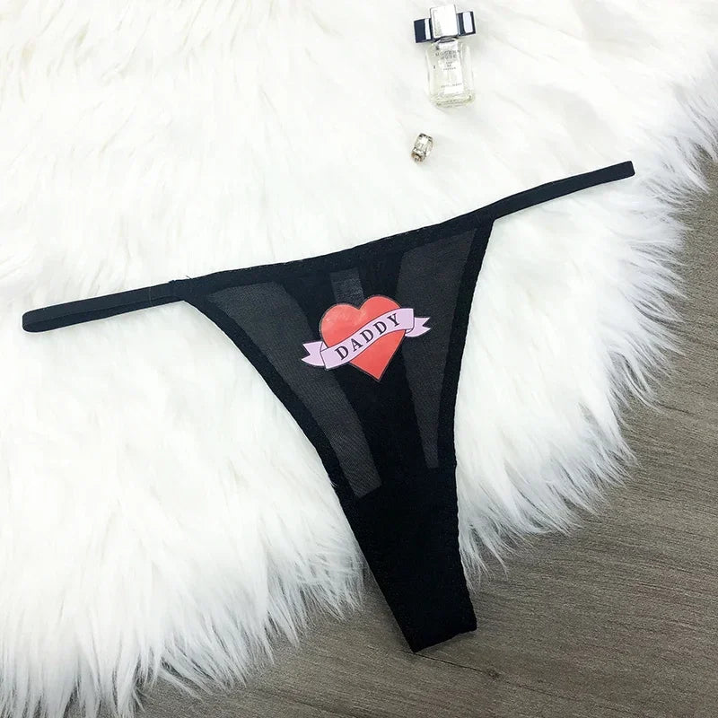 Custom Thongs Name Letter Women - Empire P.E