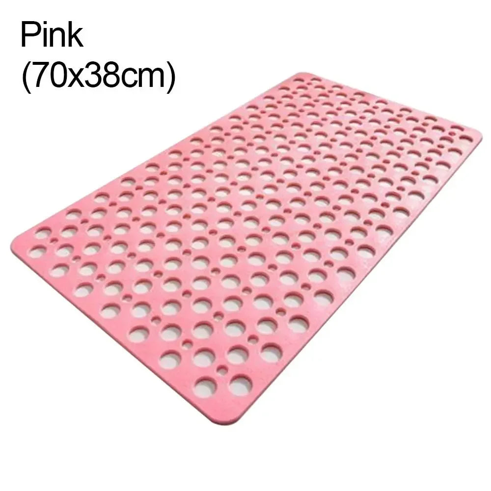 Mould Rubber Anti Slip Bath Mat with Drain Holes - Empire P.E