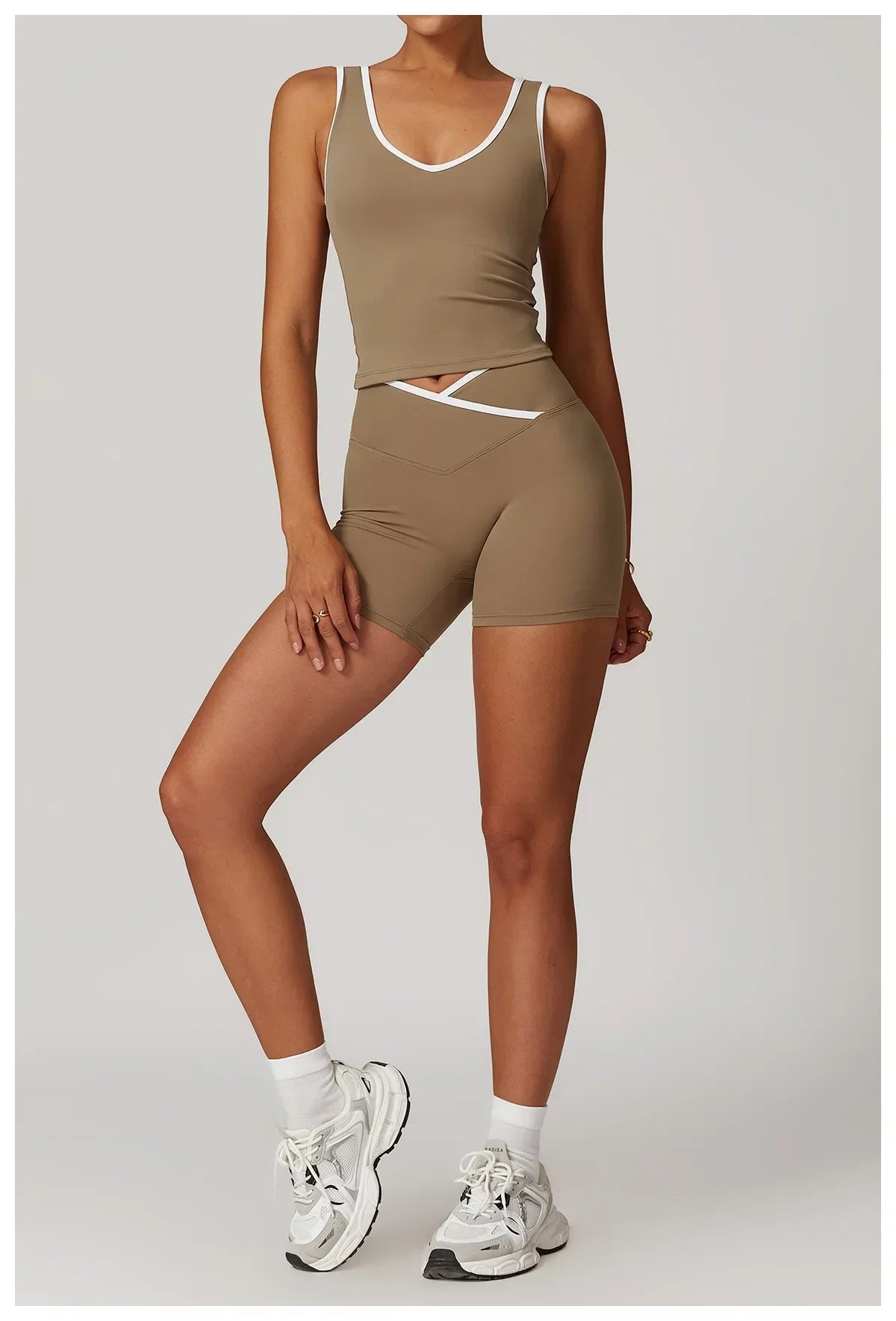 2PCS Yoga Set Women Tracksuit - Empire P.E