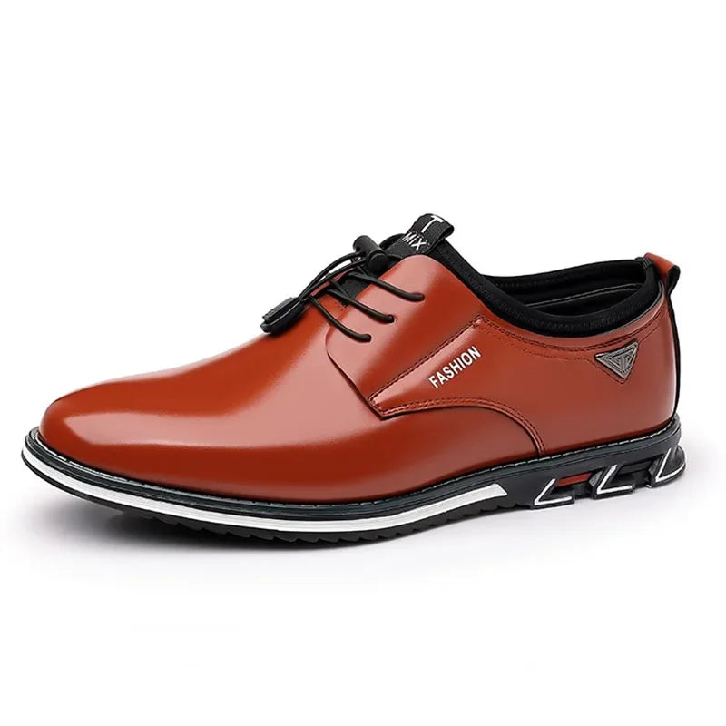 Autumn Casual Leather Sneakers Shoes for Men - Empire P.E