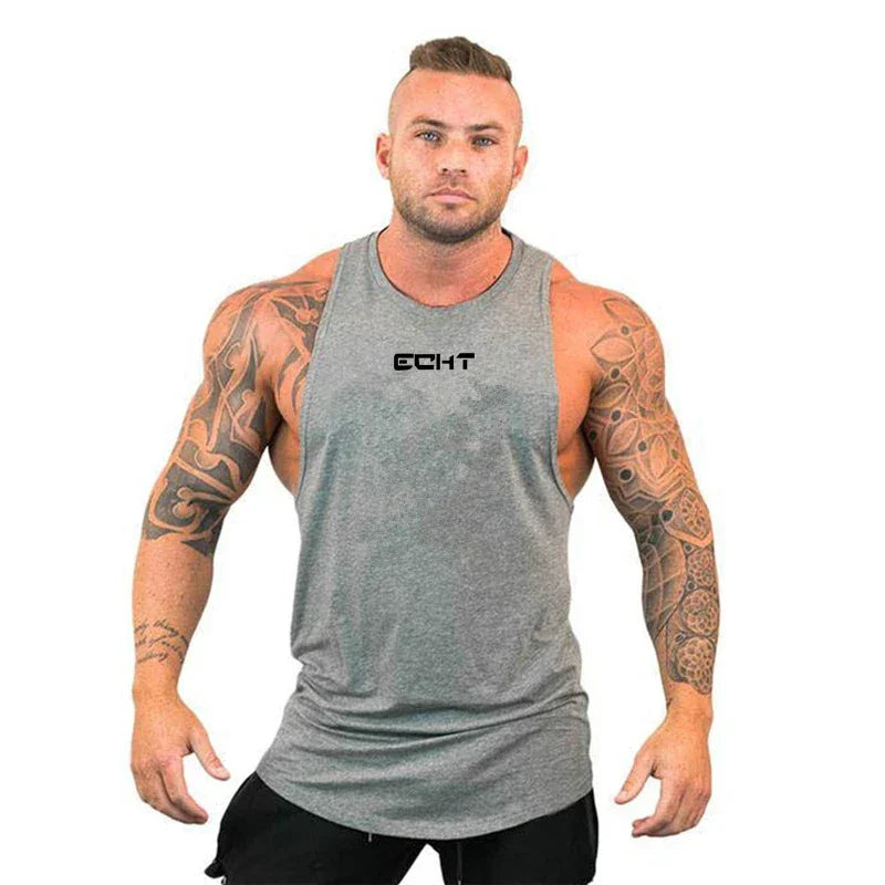 Men's Sleeveless Fitness Shirt - Empire P.E