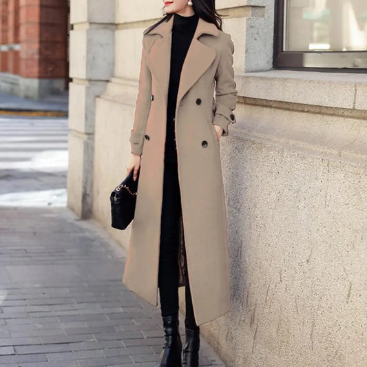 Women's Thermal Wool Coat - Empire P.E