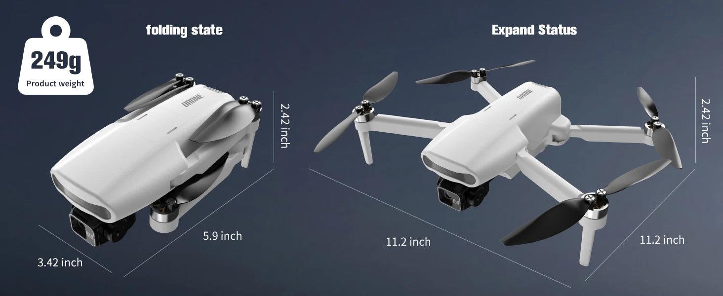 CK17 Max 1500M LCD SC GPS Drone 8K Dual Camera 6G Wifi FPV 3-Axis Gimbal Professional Obstacle Avoidance Quadcopter RC Dron Toy - Empire P.E