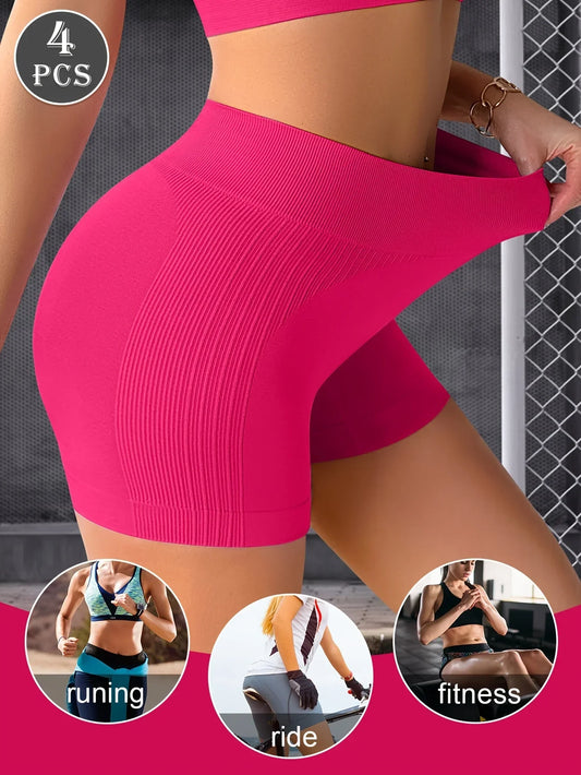 4-Pack Seamless Women's Boyshorts