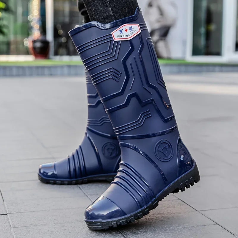 Men's Waterproof Rain Boots, Comfortable Non-slip Durable Garden Shoes - Empire P.E