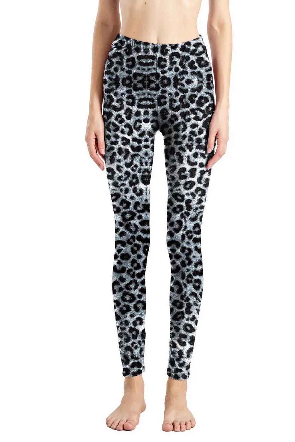 Leopard Leggings Printed High Waist - Empire P.E