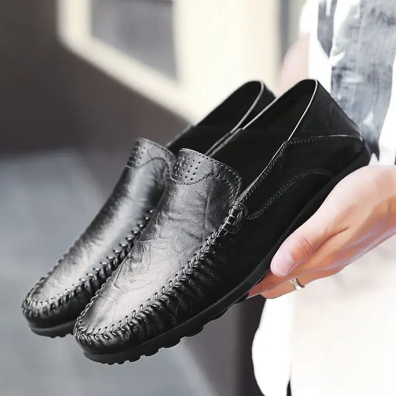 2025 New Handmade Leather Casual Shoes For Men - Empire P.E