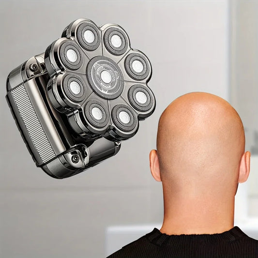 Men's multifunctional trimming set, USB portable charging bald shaver - Empire P.E