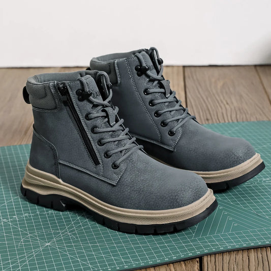 Steel Toe Cap Shoes For Men Work Boots - Empire P.E