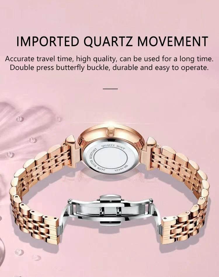 Top Luxury Watches For Women Waterproof Leather - Empire P.E