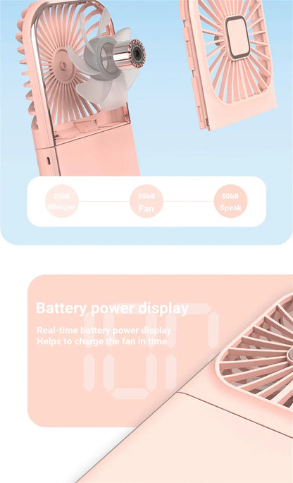 Foldable Hanging Neck Fan - Empire P.E