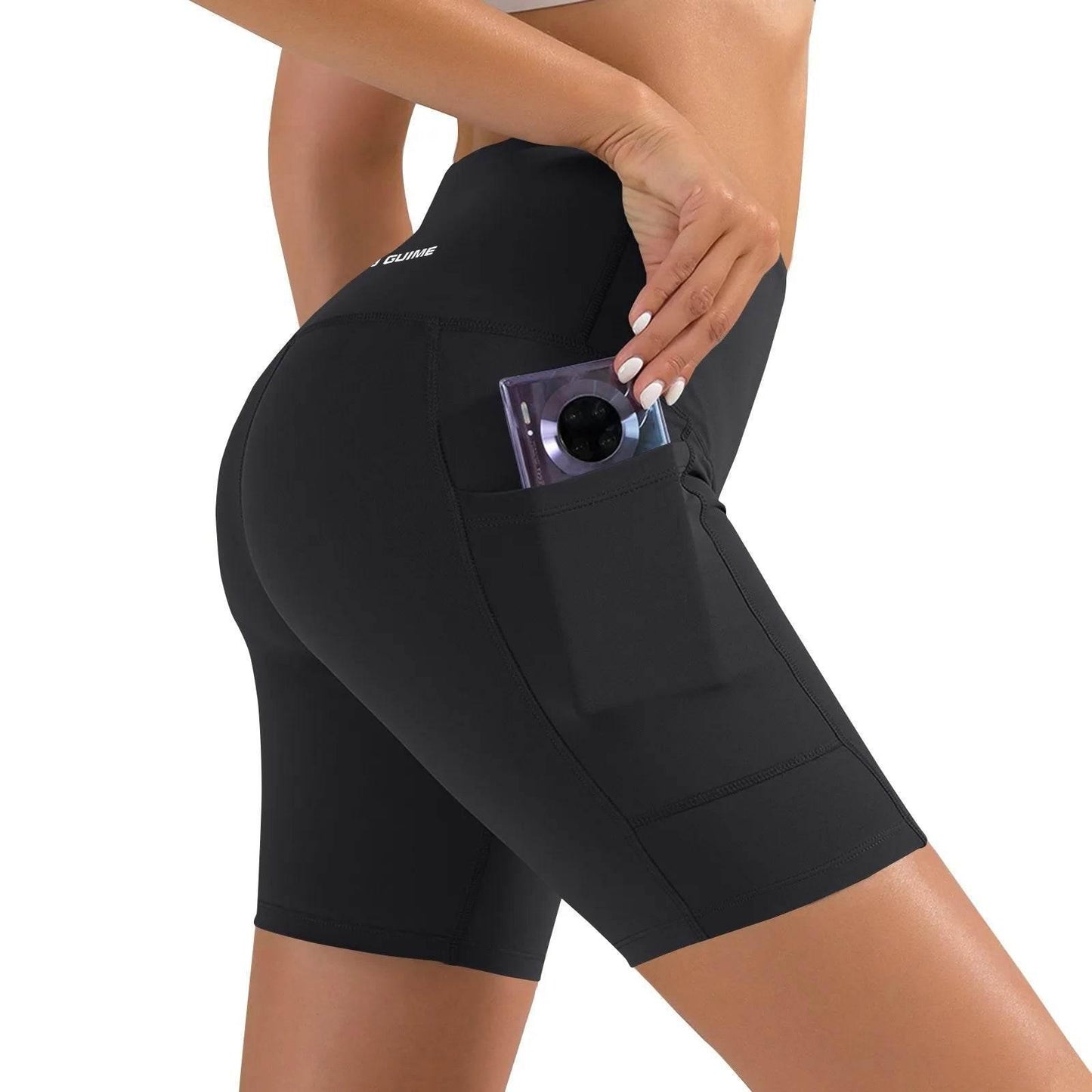 Women Sports Short Yoga Shorts High Waist Breathable Soft Fitness Tight Women Yoga Legging Shorts Cycling Athletic Gym Shorts - Empire P.E