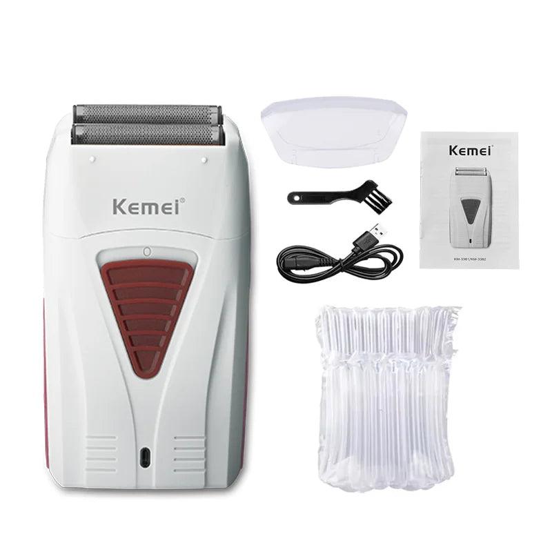 Kemei KM-PG809A KM-PG232 LCD USB Charging Hair Clipper Adjustable - Empire P.E