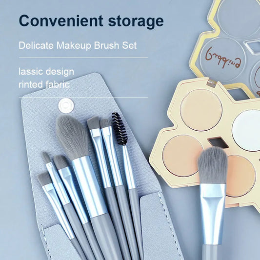 Makeup Brushes 8Pcs Set