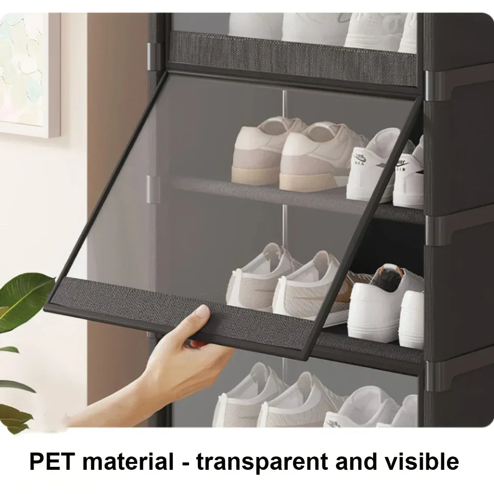 Shoe Rack-Shoe Storage Cabinet Vertical Shoe Organizer