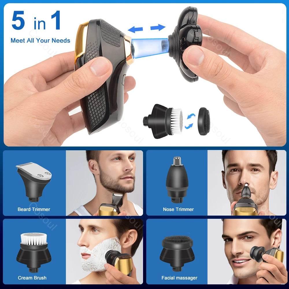 Shaver for Men Electric Shaver Powerful Bald Head Shaver Beard Shaving Machine For Men Razor Husband Gift Boyfriend - Empire P.E