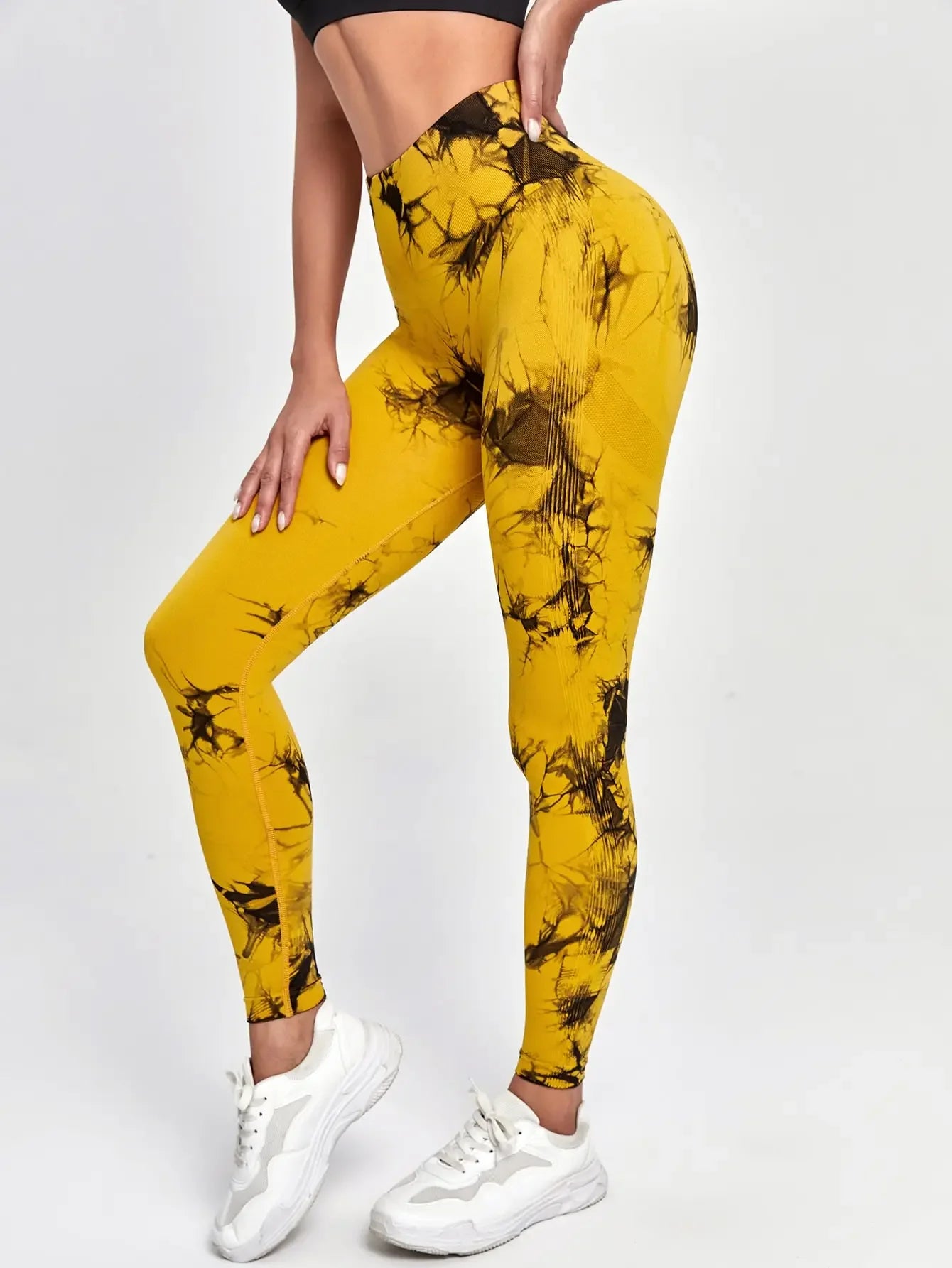 Tie Dye Yoga Pants Sport Leggings - Empire P.E