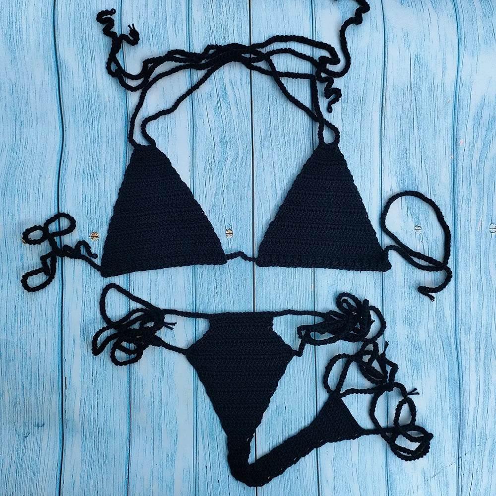 Women Micro Bikini Cotton Thong Swimsuit 2024 Beach Spa Sexy Bikini Set Swimming Suit - Empire P.E