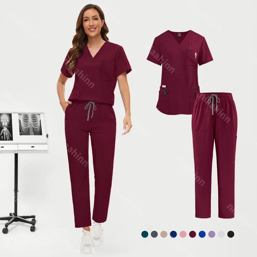 Hot Sale Nurse Scrubs Set