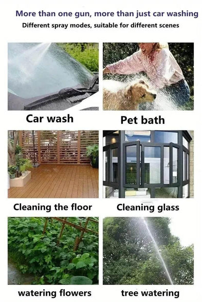High Pressure Spray Water Gun Washing Garden Watering Hose Nozzle Sprinkler Car Cleaning Wash Tool Kits Auto Washer Guns - Empire P.E