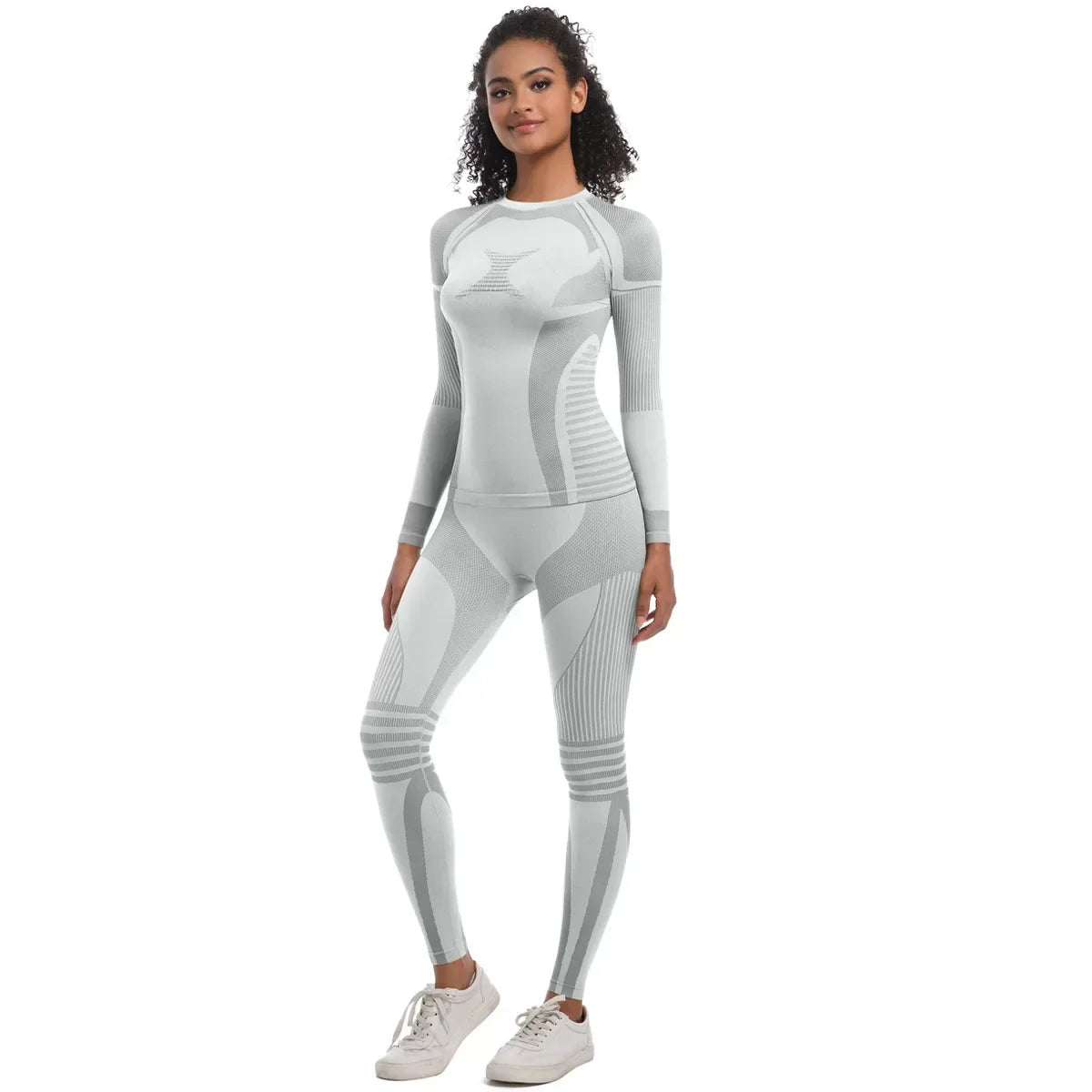 2Pc Women Skiwear Yoga Set