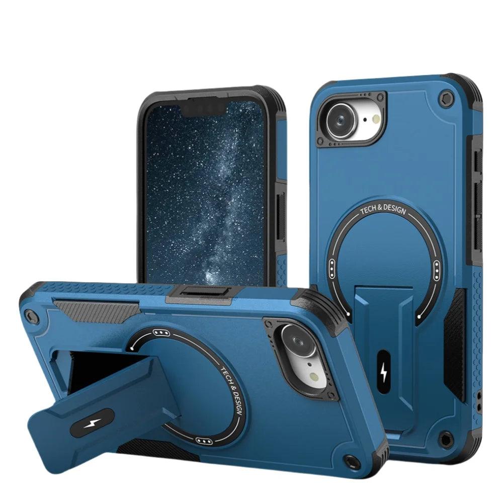 Armor Case for Iphone 16e Iphone16e 16 pro max 15 14 plus 12 13 pro Shockproof Mobile Phone Accessories Stand Cases