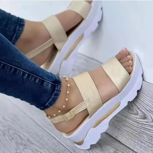 Female Footwear Wedges Shoes - Empire P.E