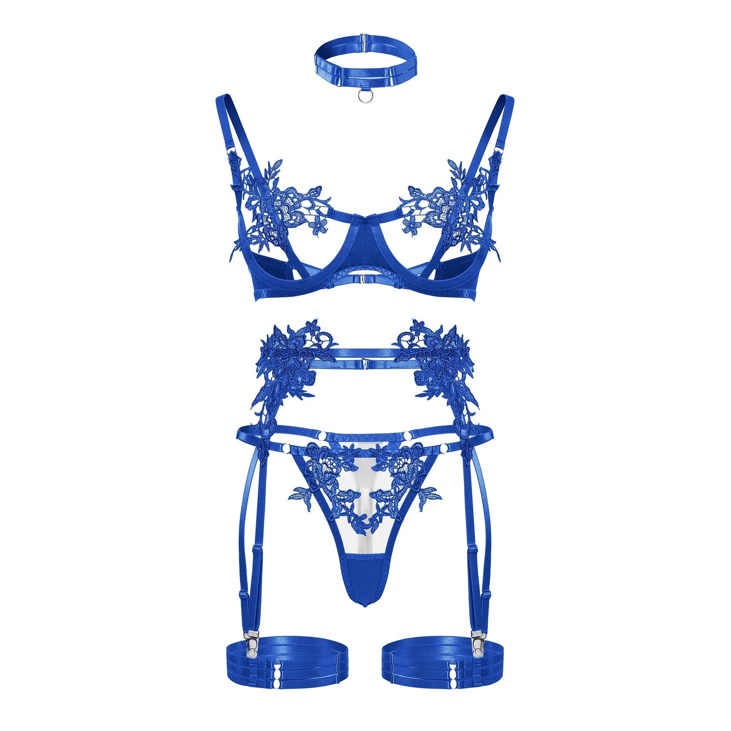 Sensual Lingerie Open Bra See Through