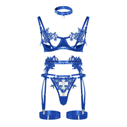 Sensual Lingerie Open Bra See Through