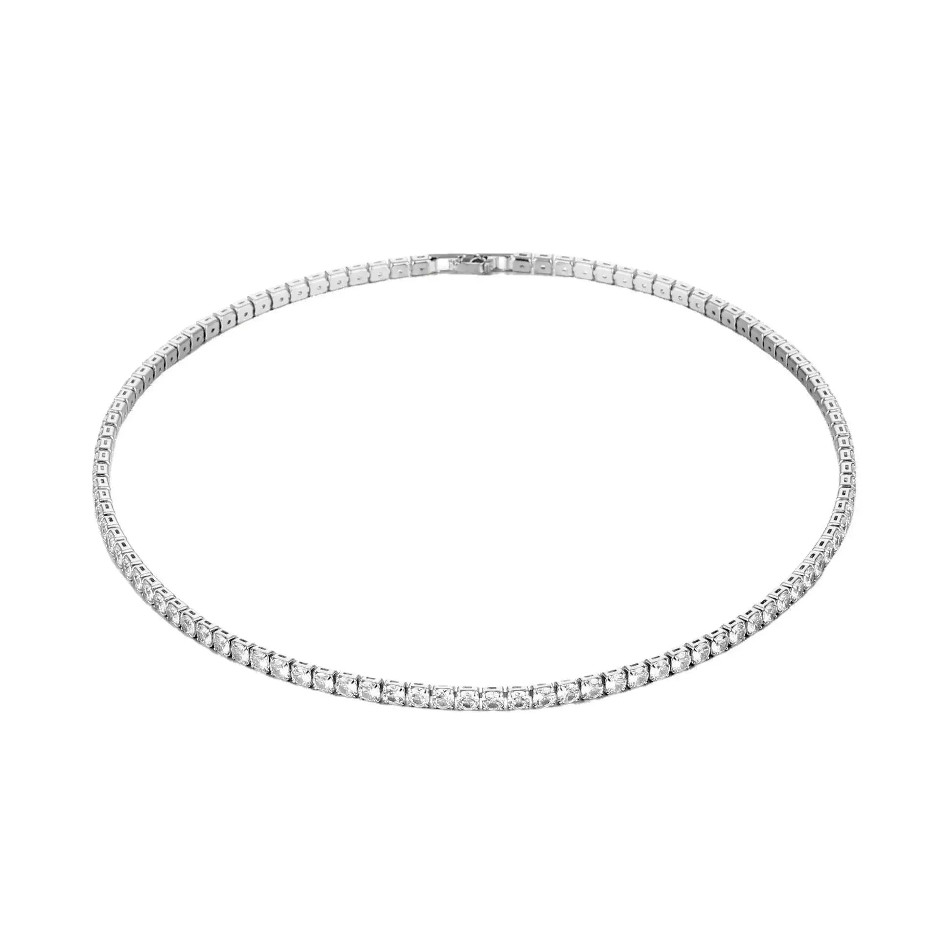 Trendy 4mm Lab Diamond Necklace - Empire P.E