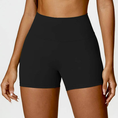 New Women Yoga Shorts High Waist Beautiful Buttocks Gym Sexy Feel V-shaped Shorts Sports Fitness Tights Push up Run Leggings - Empire P.E