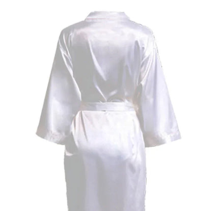 Satin Bridesmaid Bathrobe - Empire P.E