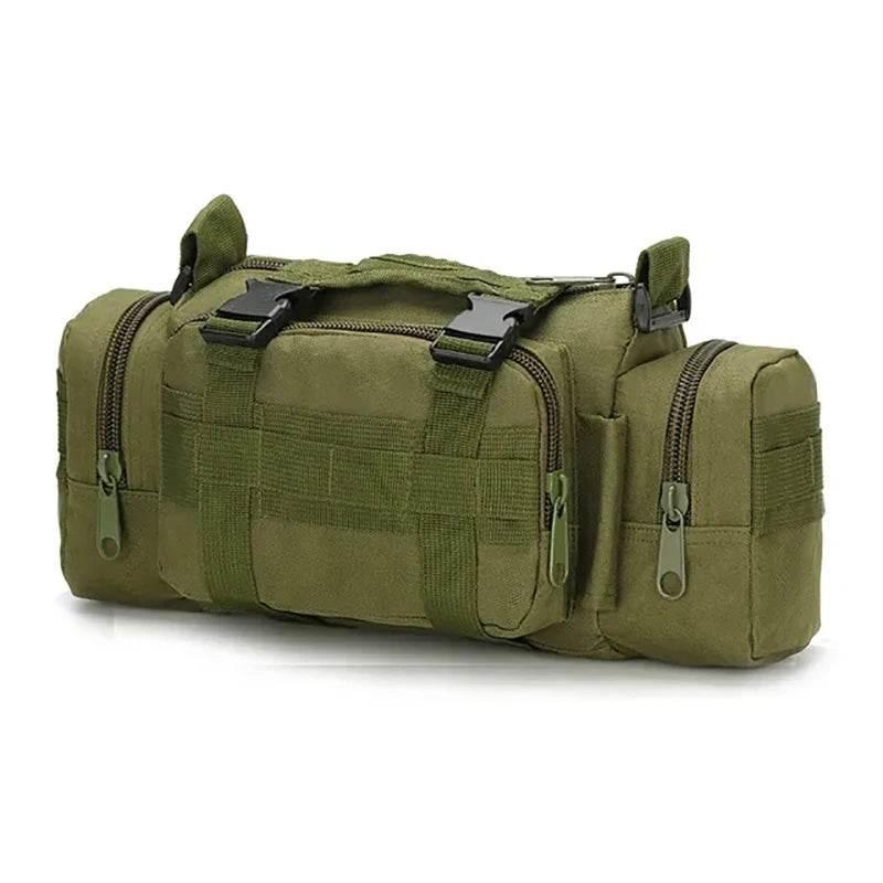 Outdoor Hiking Waist Bag 600D Waterproof Oxford Climbing 3P Chest Shoulder Bags Tactical Fishing Camping Pouch Pack - Empire P.E